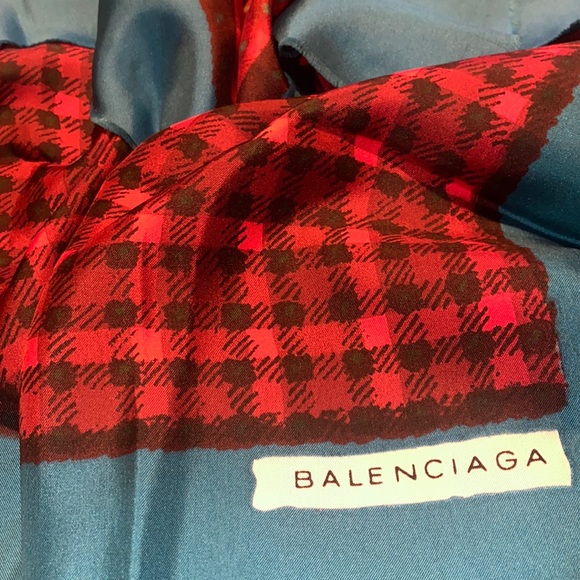 balenciaga scarf vintage